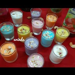 A picture of Flavourful Lassi Shots.