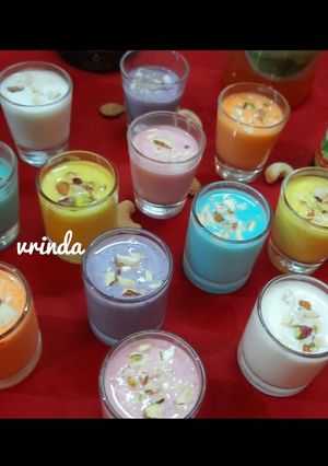 A picture of Flavourful Lassi Shots.