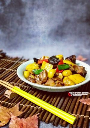 秋栗燒雞 的食譜成品照片