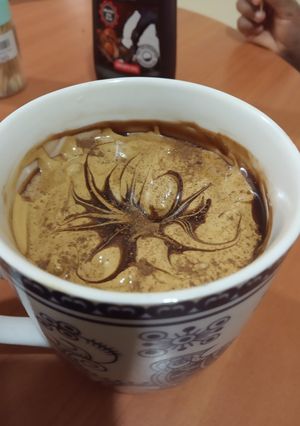 Una foto de Cappuccino casero