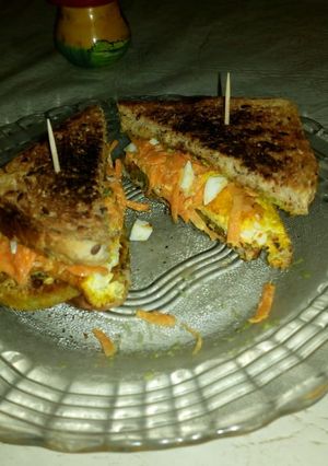 Una foto de Sándwich saludable