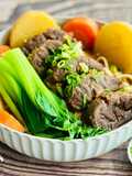 Braised Beef Noodle Soup (Double Bean Paste, No Soy Sauce)