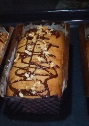 Una foto de Budín chileno