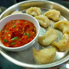 A picture of Veg Momos.