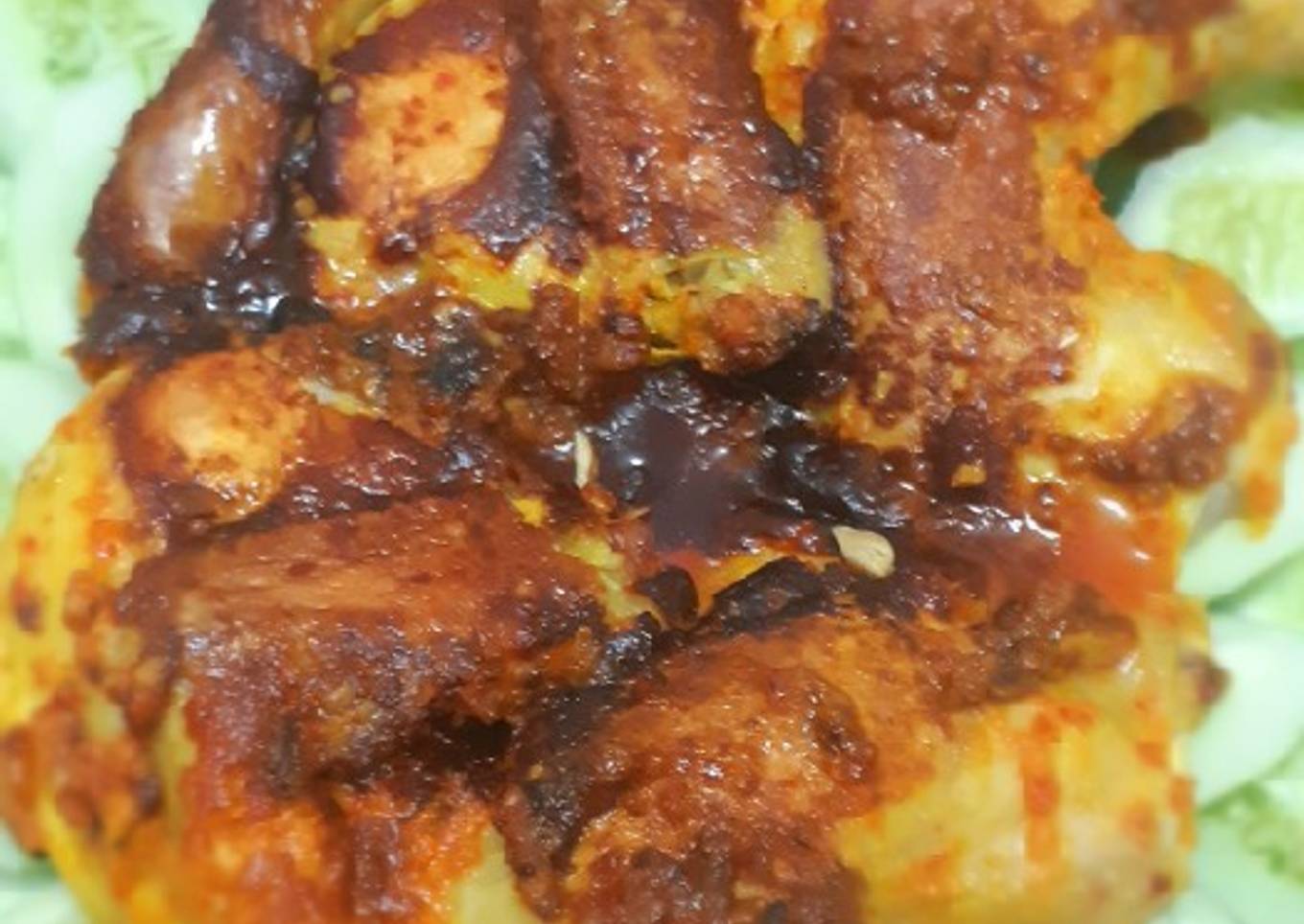 Ayam Panggang Bumbu Kuning