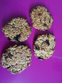 Una foto de Galletas de copos de avena