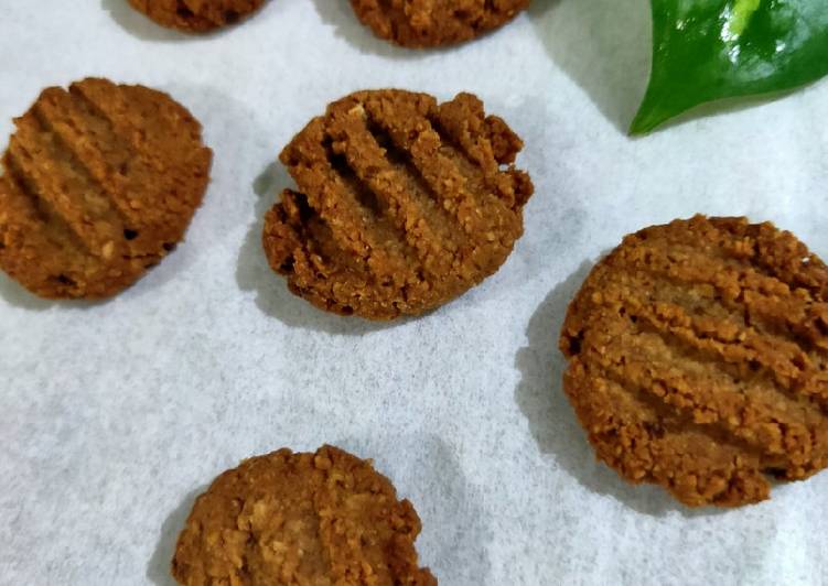 Bagaimana Menyiapkan Oat almond cookies Anti Gagal