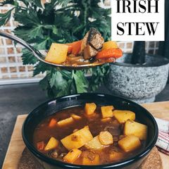 A picture of Vegan Recipes-Vegan Guinness Irish Stew.