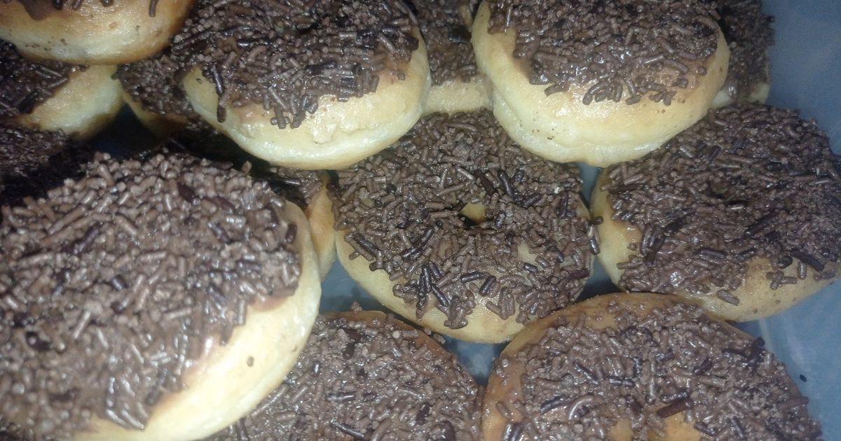 Donat lembut & mudah dengan 1 telur