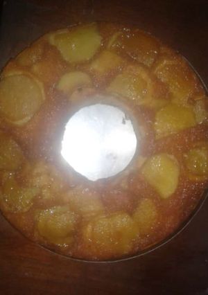 Una foto de Bizcochuelo de Manzanas Caramelizadas