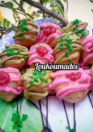 Foto resep Loukoumade Rasa Strawberry