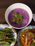 Vietnamese Purple Yam Soup | Canh Khoai Mỡ