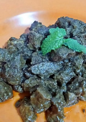 Foto resep Rendang Daging Sapi Bumbu Basah