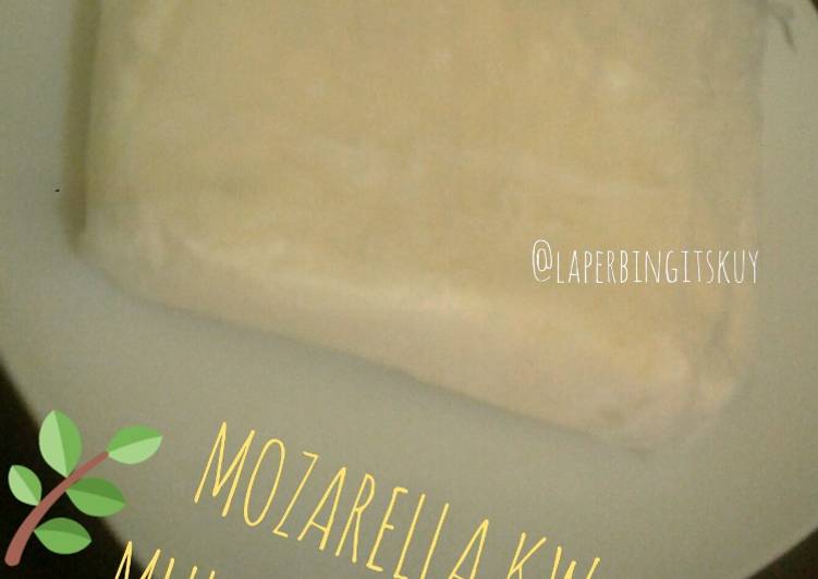 Keju Mozarella KW MULURRRR Homemade 3 Bahan