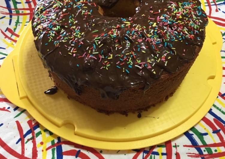 Ciambellone all’arancia 🥧🍊🍫