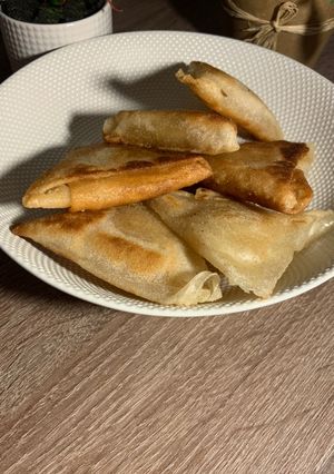 Une photo de Briouates aux amandes