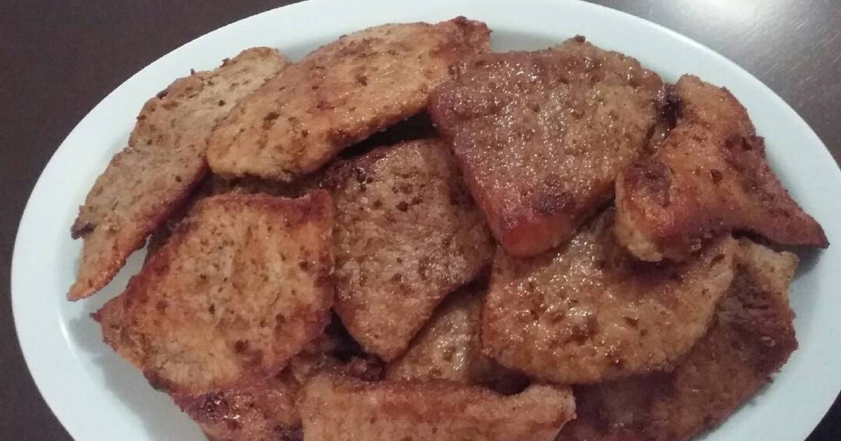 Carne de cerdo frita Receta de Stefanie Solano- Cookpad