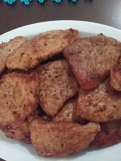 Una foto de Carne de cerdo frita