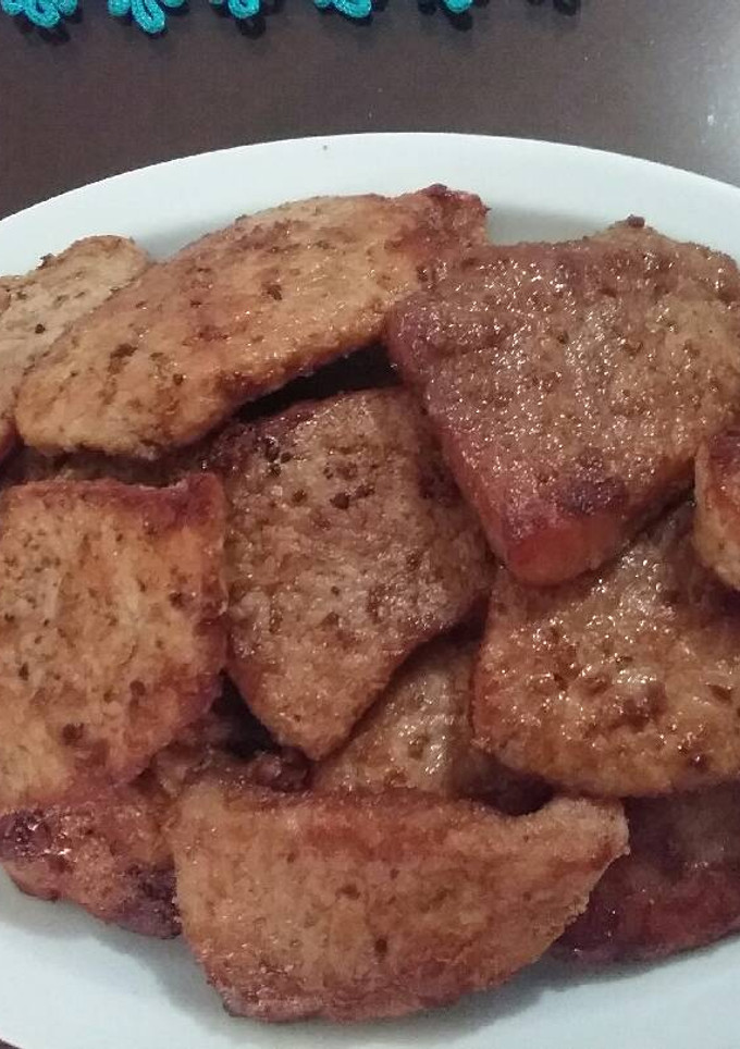 Una foto de Carne de cerdo frita