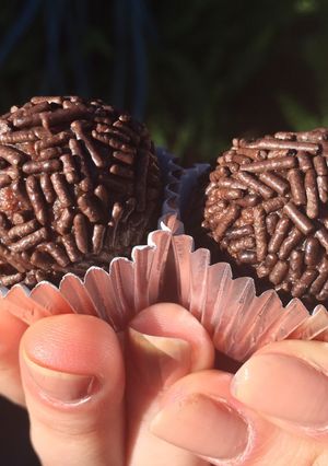 Una foto de Trufas de chocolate