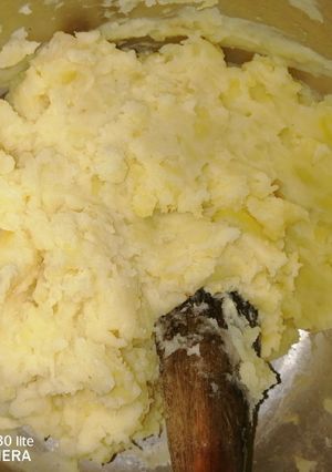A picture of Mashed potatoes.