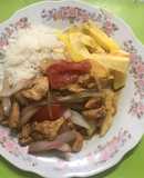 Saltado de pollo ☺️