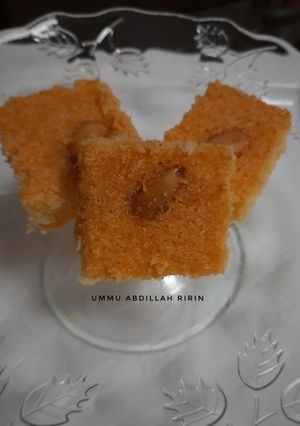Foto resep Basbousa / Namoura / Semolina Cake