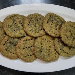 Jowar Spinach Mathri A picture of Jowar Spinach Mathri.