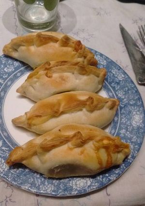 Una foto de Empanadas de espinaca y zapallo