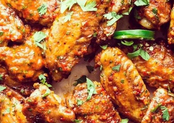 Step-by-Step Guide to Make Homemade Hot and Sweet Sticky Chicken Wings