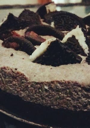 Foto resep No-bake oreo cheesecake