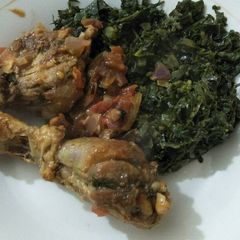 A picture of Wet fried chicken.