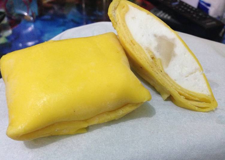 Resep Pancake durian Jadi, tidak cukup satu