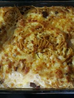 Una foto de Spaghetti al horno🍝