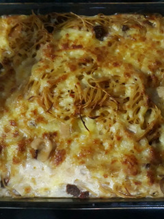 Una foto de Spaghetti al horno🍝