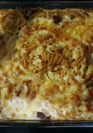 Una foto de Spaghetti al horno🍝
