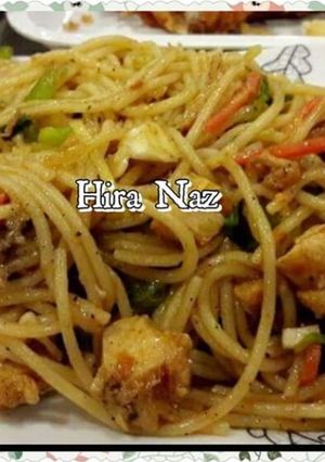 A picture of Chicken Chow Mein.