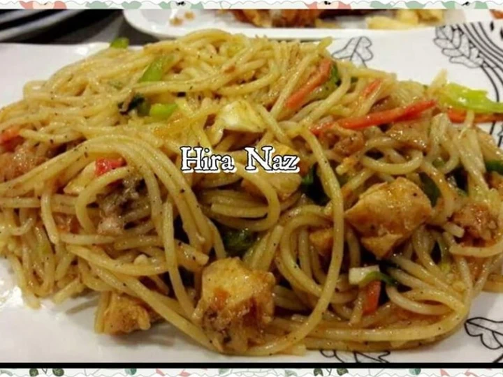 Recipe Chicken Chow Mein the Can Spoil the Tongue Perfect