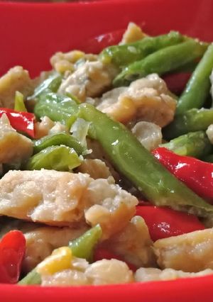 Foto resep Tumis buncis & tempe