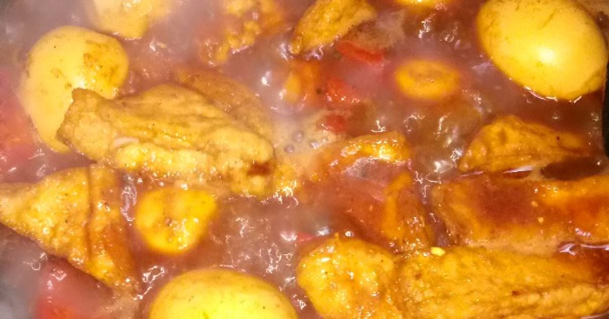 Resep Semur Telur Tahu Mudah Praktis Dan Enak Oleh Elly Ummu Salsabila