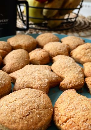 Une photo de Sablés de Noël healthy