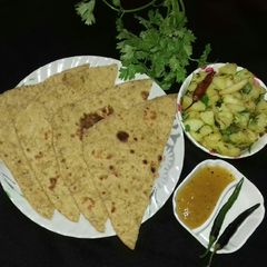A picture of Corn Paratha.