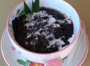 Foto resep Bubur ketan hitam santan