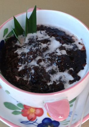 Foto resep Bubur ketan hitam santan