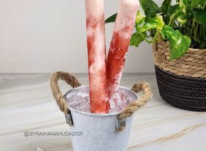 Gambar Aiskrim Milky Strawberry