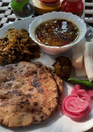 ज्वार के आटे की रोटी रेसिपी मुख्य फोटो