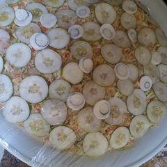 A picture of Colselow (cabbage salad).