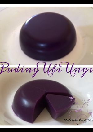 Foto resep Puding Ubi Ungu