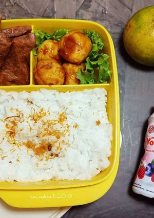 Foto resep Bekal Sekolah Anak (Bakso Ikan Bakar Madu)