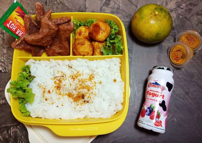  Resep  Bekal  Sekolah  Anak  Bakso Ikan Bakar Madu oleh 